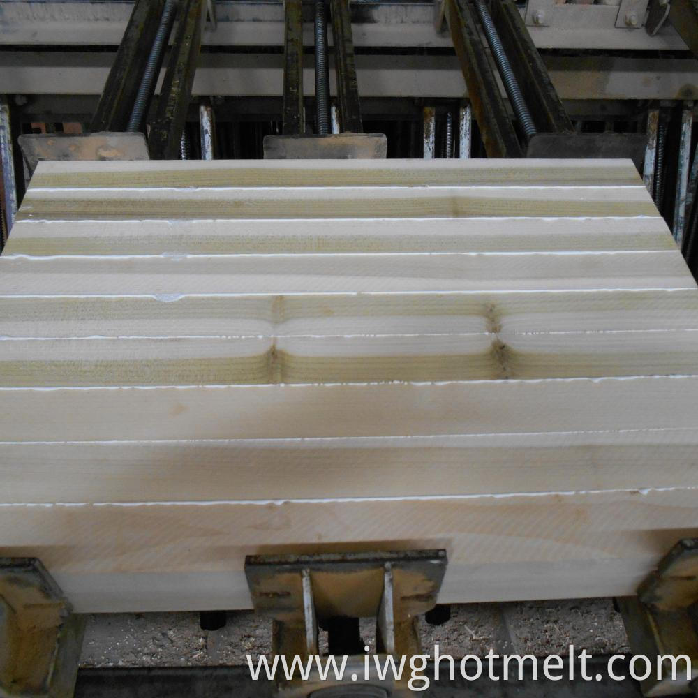 two-component solid lamination glue